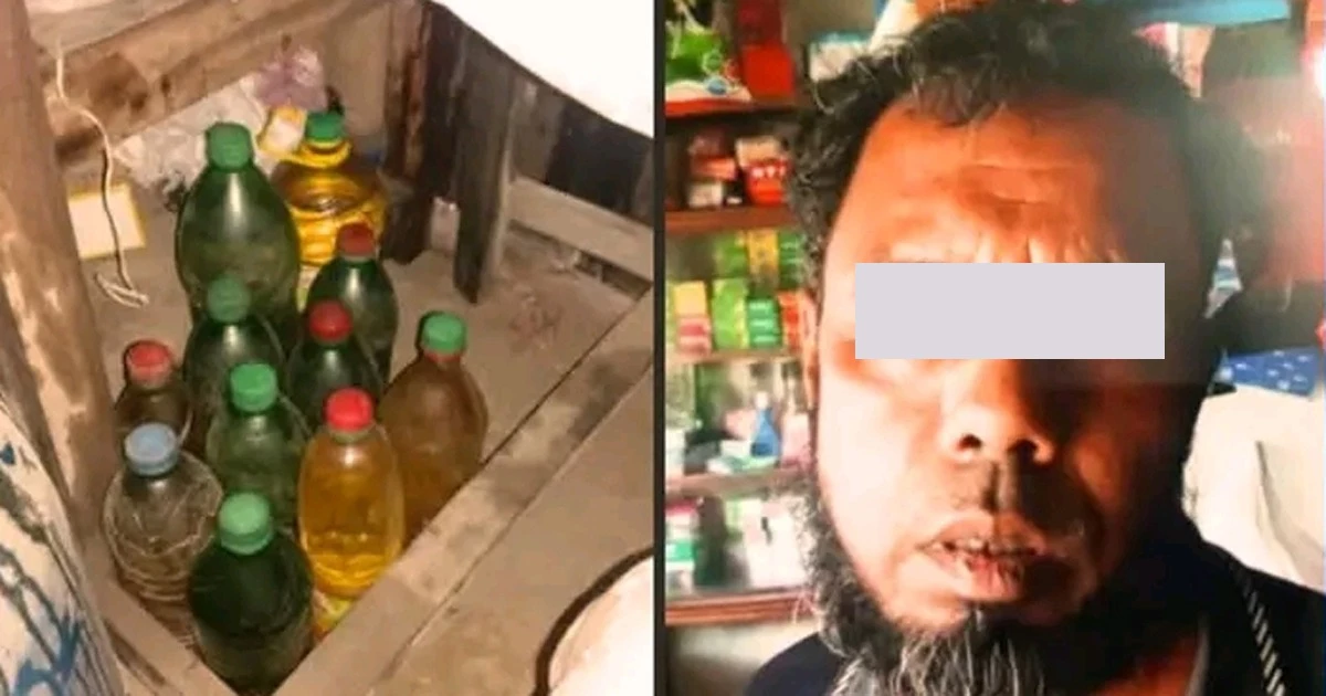 মাগুরায় মুদি দোকান থেকে অবৈধ পেট্রোল উদ্ধার