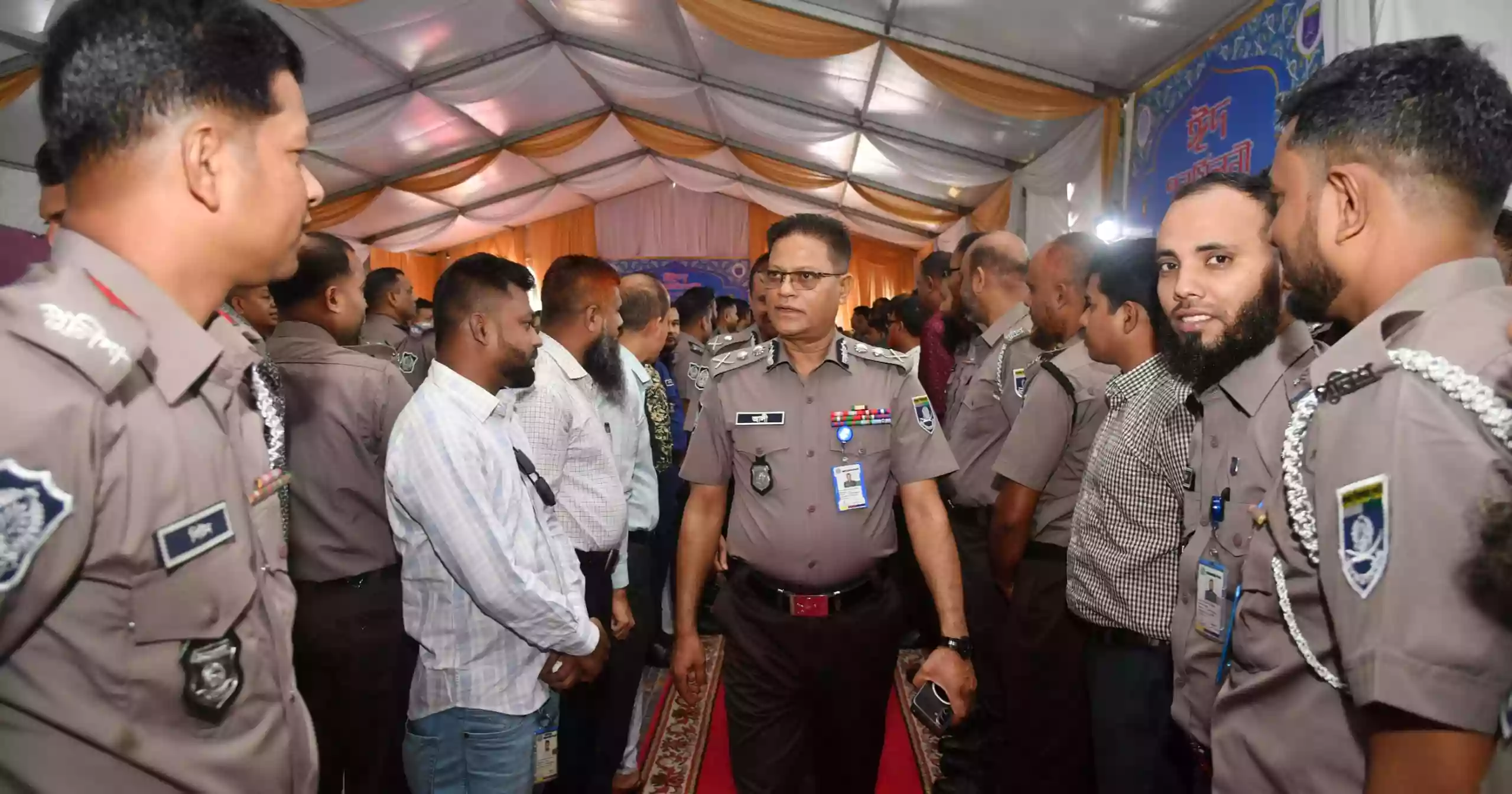 আইনশৃঙ্খলা রক্ষায় পুলিশ সদস্যদের আরও কার্যকর ভূমিকা পালনের আহ্বান আইজিপির