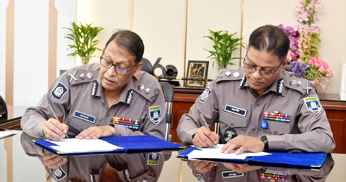 আইজিপির দায়িত্ব গ্রহণ করলেন আলী হোসেন ফকির