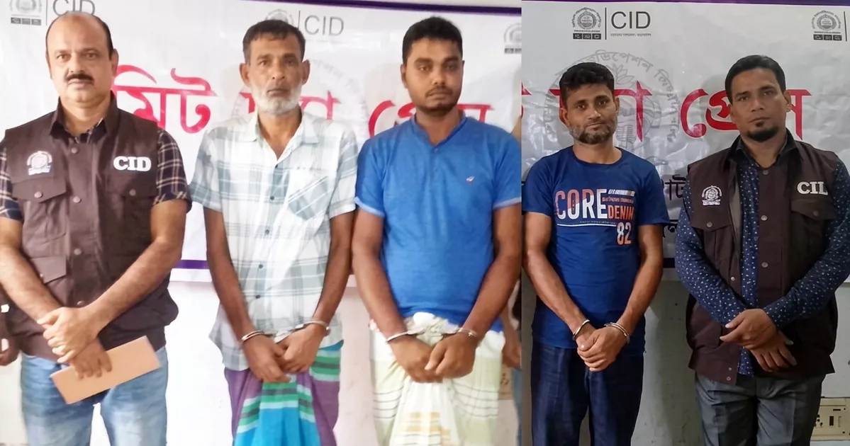 ৫ হাজার পোস্টার, লাখ টাকা পুরস্কার ঘোষণা; অবশেষে সিআইডির জালে নূরী হত্যা মামলার ৩ আসামি