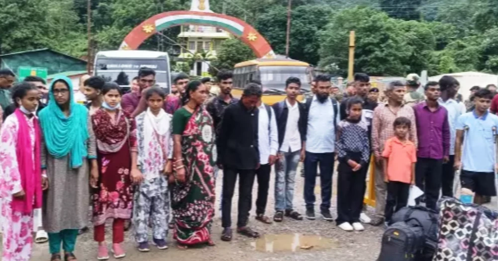 তামাবিল দিয়ে নারী-শিশুসহ ২২ জনকে ফেরত পাঠাল ভারত