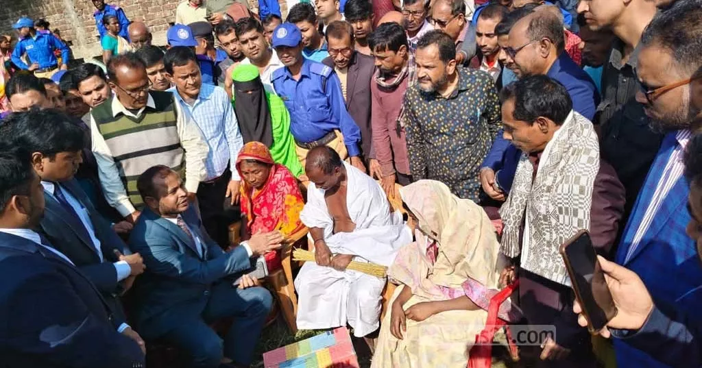 দীপু দাসকে আর্থিক ও বাড়ি নির্মাণ সহায়তা দিল সরকার