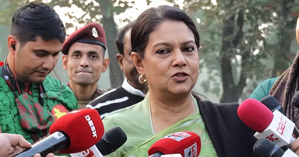 ফেব্রুয়ারির নির্বাচন গণতন্ত্রের শক্ত ভিত্তি তৈরি করবে: রিজওয়ানা হাসান