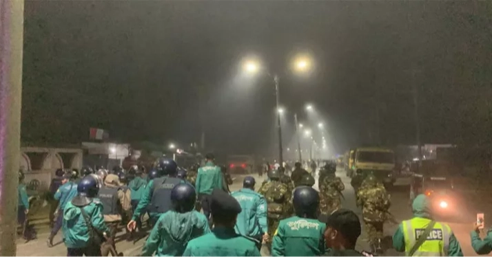 সিলেটে চার গ্রামবাসীর সংঘর্ষ, পুলিশসহ আহত ১০