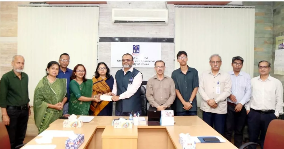 ঢাবির ক্রীড়াবিদদের ১০ লাখ টাকার অনুদান: ড. সালমা আরজুর মানবিক উদ্যোগ
