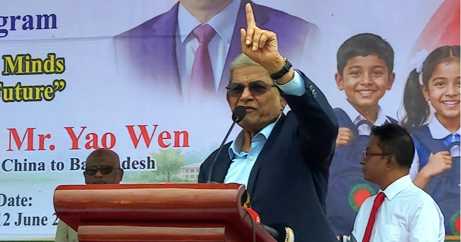 আমাদের উন্নয়নে চীন সমর্থন করছে: মির্জা ফখরুল
