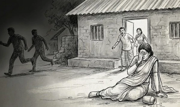 ধর্ষককে পুলিশে দিতে সহযোগিতা, জামিনে বেরিয়ে নারীকে অ্যাসিড নিক্ষেপের অভিযোগ