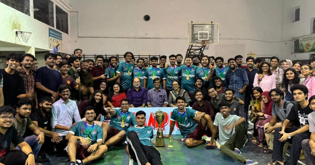 ঢাবির আন্তঃবিভাগ বাস্কেটবল প্রতিযোগিতায় চ্যাম্পিয়ন সাংবাদিকতা বিভাগ