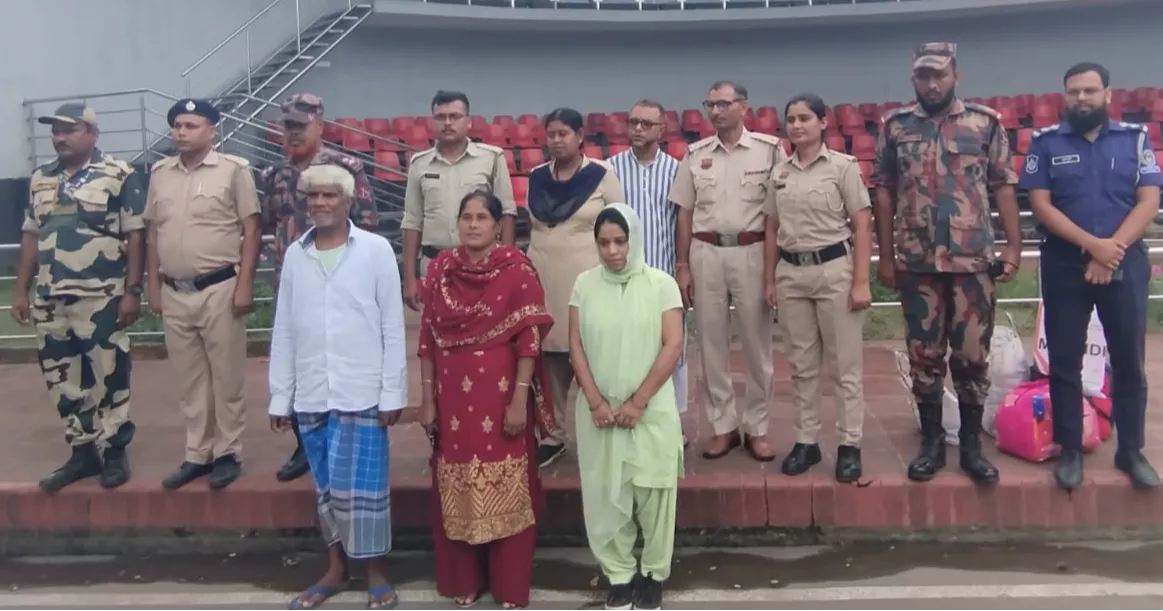 ভারতে কারাভোগ শেষে দেশে ফিরলেন ৩ বাংলাদেশি