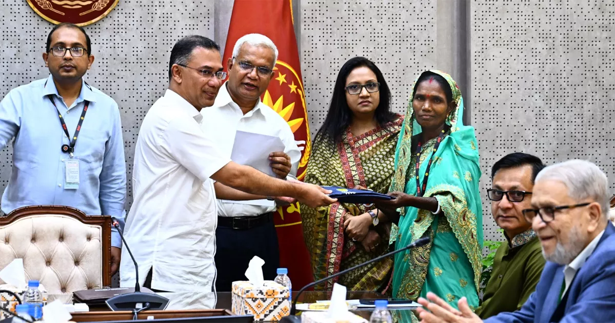 মানবিক উদ্যোগে বেসরকারি খাতকে এগিয়ে আসার আহ্বান প্রধানমন্ত্রীর