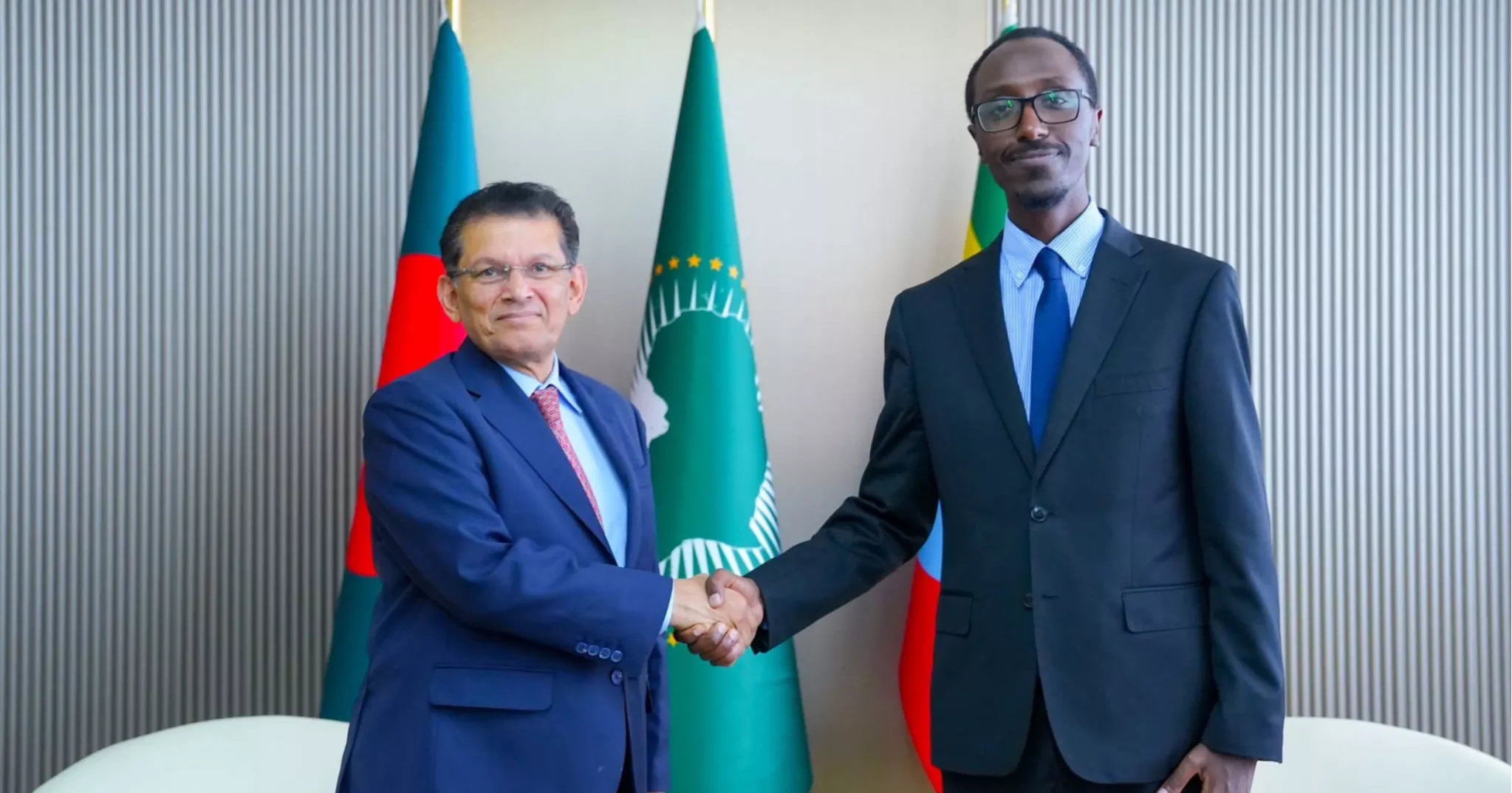 দ্বিপাক্ষিক সম্পর্ক উচ্চতর পর্যায়ে নিয়ে যেতে চায় বাংলাদেশ-ইথিওপিয়া