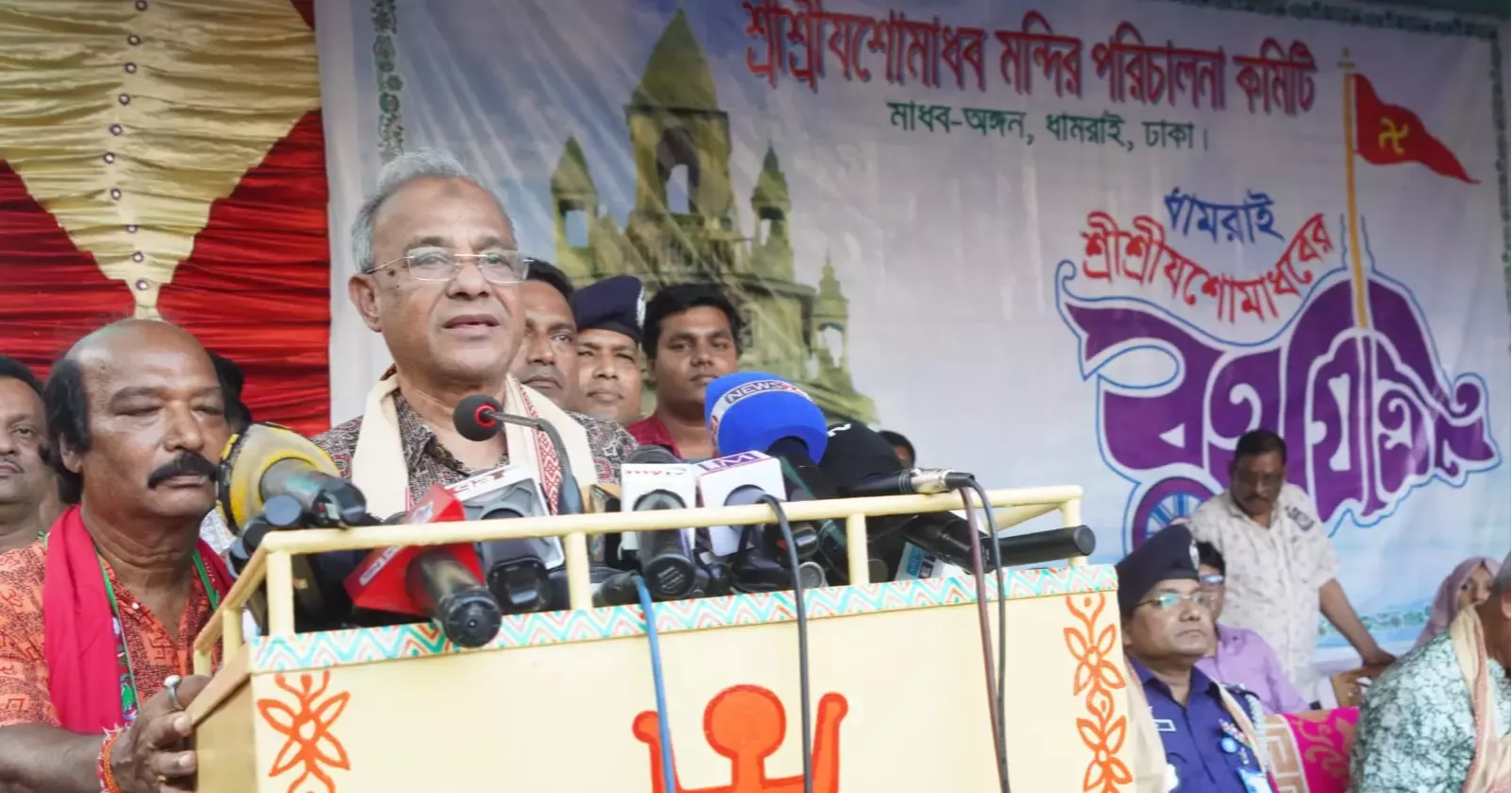 রথযাত্রায় সর্বস্তরের মানুষের অংশগ্রহণ অসাম্প্রদায়িক ঐতিহ্যের প্রতিফলন: স্বরাষ্ট্র উপদেষ্টা