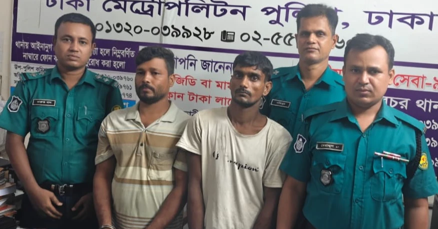 কামরাঙ্গীরচরে রকি হত্যা: প্রধান দুই আসামি গ্রেফতার