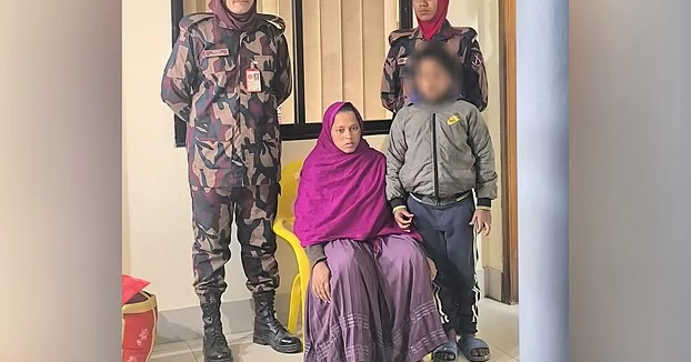 পুশইনের শিকার অন্তঃসত্ত্বা ভারতীয় নারীকে সন্তানসহ ফেরত