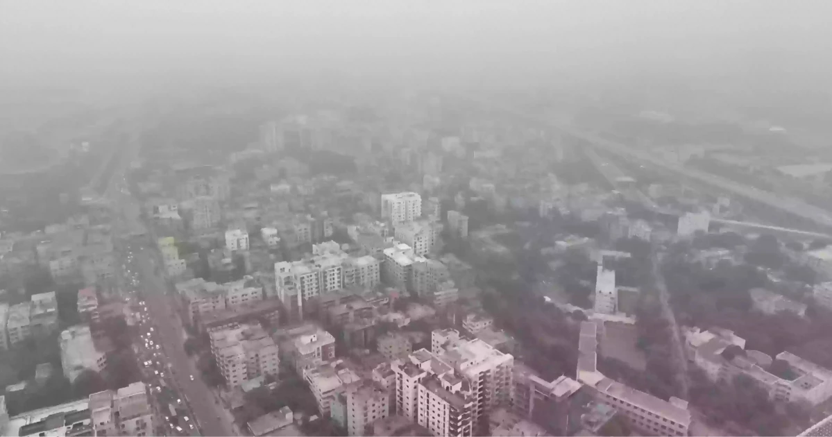 দূষিত বায়ুর শহরের বিশ্বতালিকায় আজ ঢাকার অবস্থান ৪র্থ