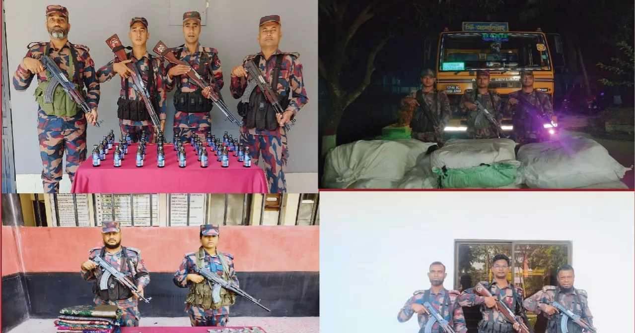 বেনাপোলে কোটি টাকার চোরাই পণ্য জব্দ