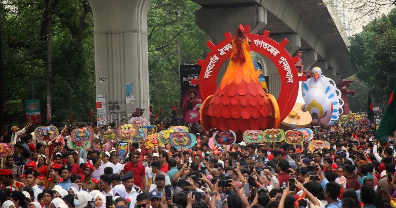 বর্ণিল আয়োজনে দেশজুড়ে পালিত হচ্ছে পহেলা বৈশাখ ১৪৩৩