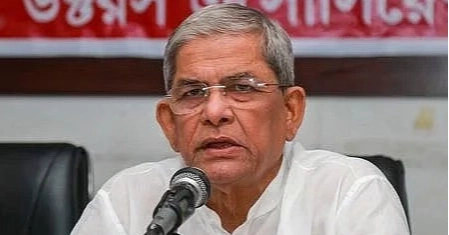 উত্তরায় বিমান বিধ্বস্তে মির্জা ফখরুলের শোক