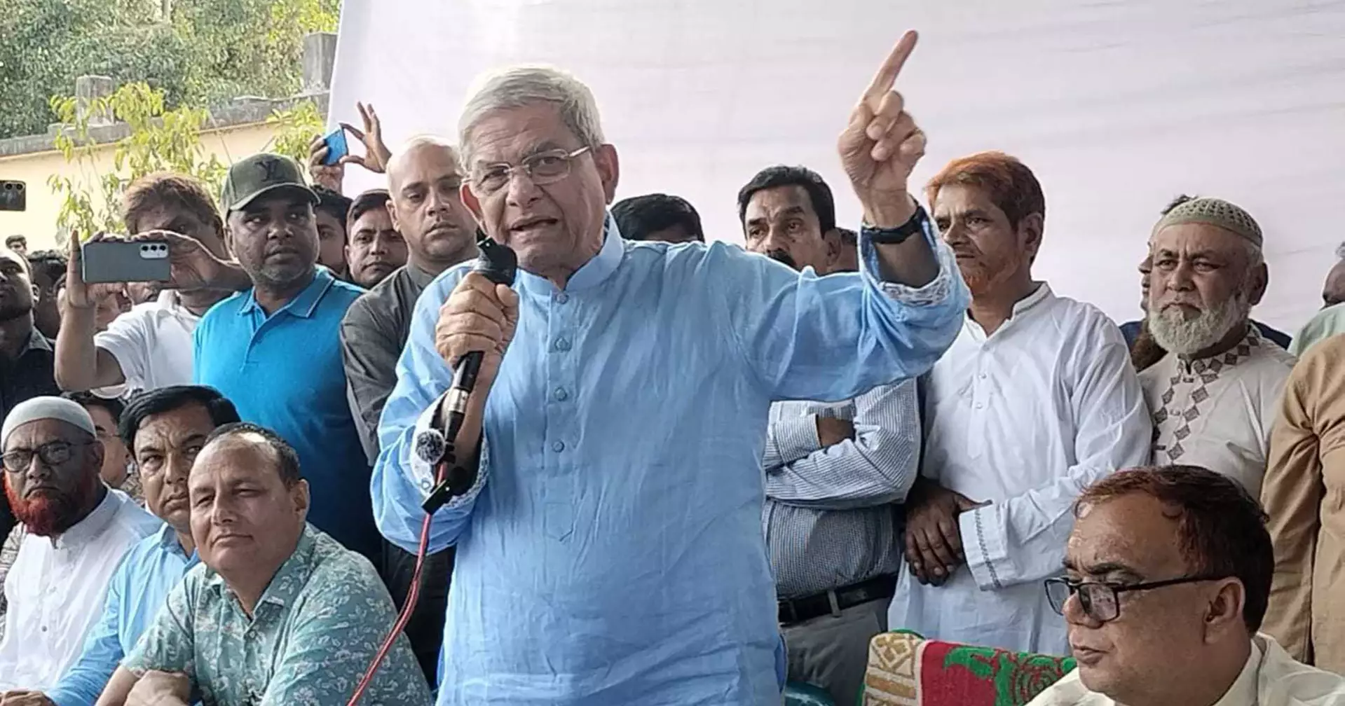 দলীয় নেতাকর্মীদের কেউ অন্যায় করলে পুলিশে দিতে বললেন মির্জা ফখরুল