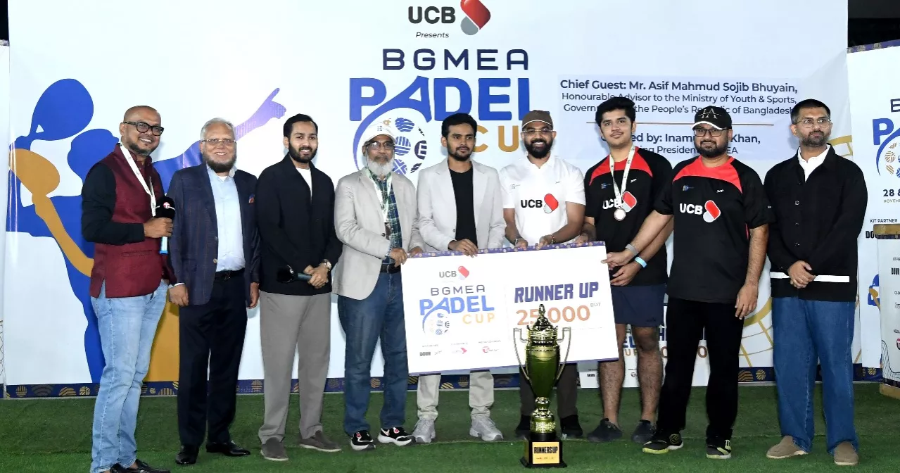 বিজিএমইএ প্যাডেল কাপ-২০২৫ এর সফল সমাপনী অনুষ্ঠান সম্পন্ন