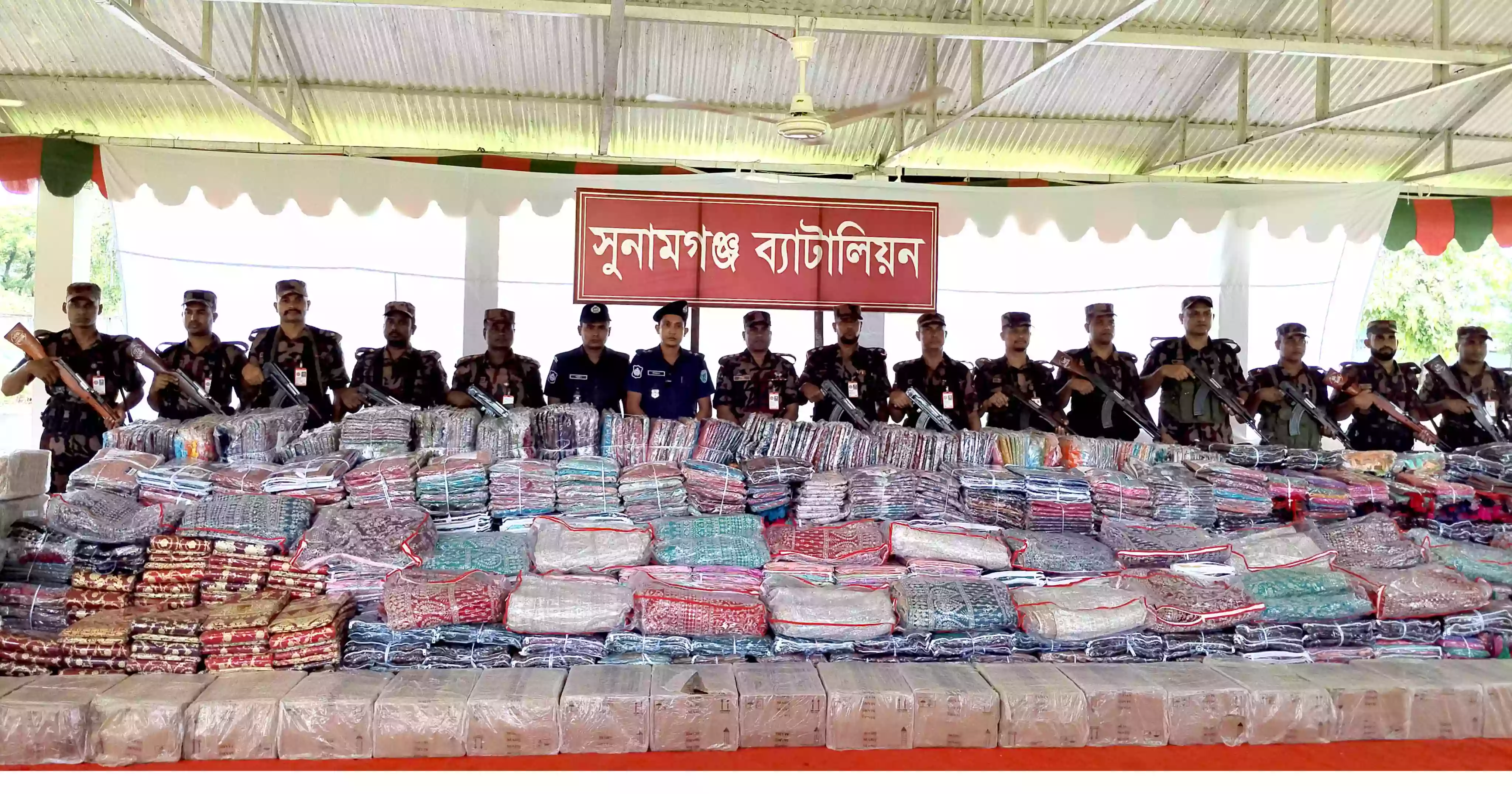 সিলেটে গরু ও সুনামগঞ্জে সাড়ে ৫ কোটি টাকার ভারতীয় মালামাল জব্দ