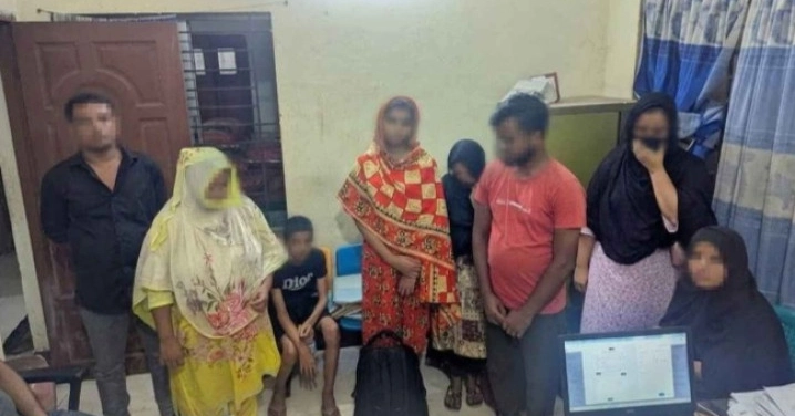 সিলেট সীমান্তে ভারতে অনুপ্রবেশকালে নারী-শিশুসহ ৮ বাংলাদেশি আটক