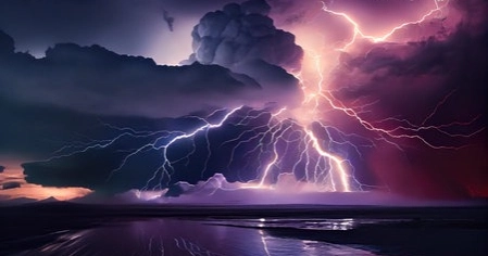 যুক্তরাষ্ট্রে ৮২৯ কিমি দীর্ঘ বজ্রপাত, বিশ্বে রেকর্ড