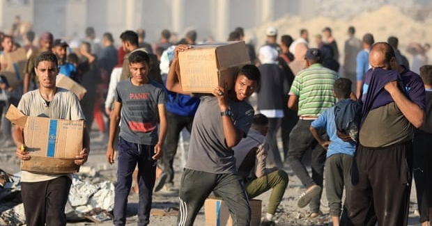 ত্রাণ নিতে গিয়ে মে থেকে প্রায় ৮০০ ফিলিস্তিনি নিহত