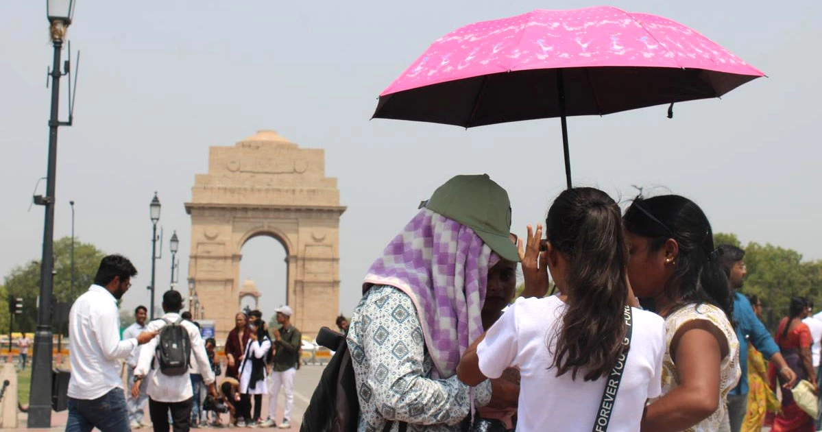 দিল্লিতে তীব্র দাবদাহ, রেড অ্যালার্ট জারি