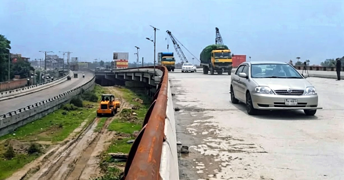 হাটিকুমরুল ইন্টারচেঞ্জের নতুন লেন চালু: উত্তরবঙ্গের ঈদযাত্রায় স্বস্তি