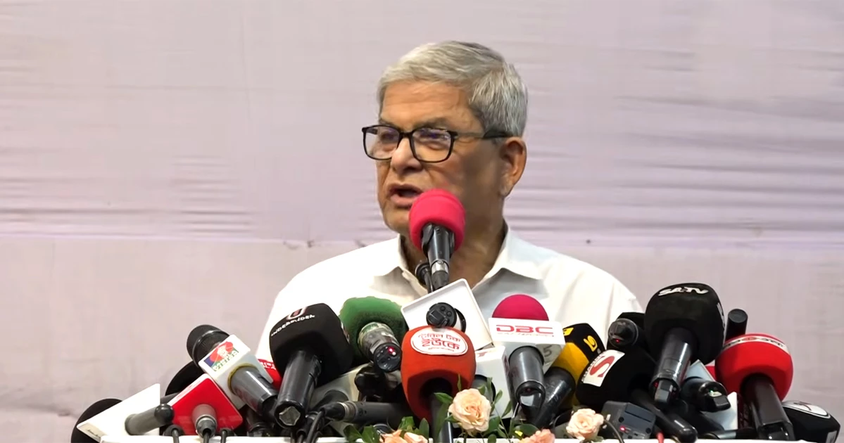 শেখ হাসিনার রায়ে স্বচ্ছতা ও ন্যায়বিচারের দাবি ফখরুলের