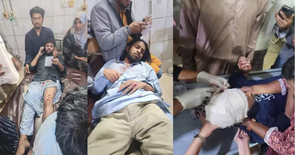 ইনকিলাব মঞ্চ-পুলিশ সংঘর্ষ, আহত ৪০