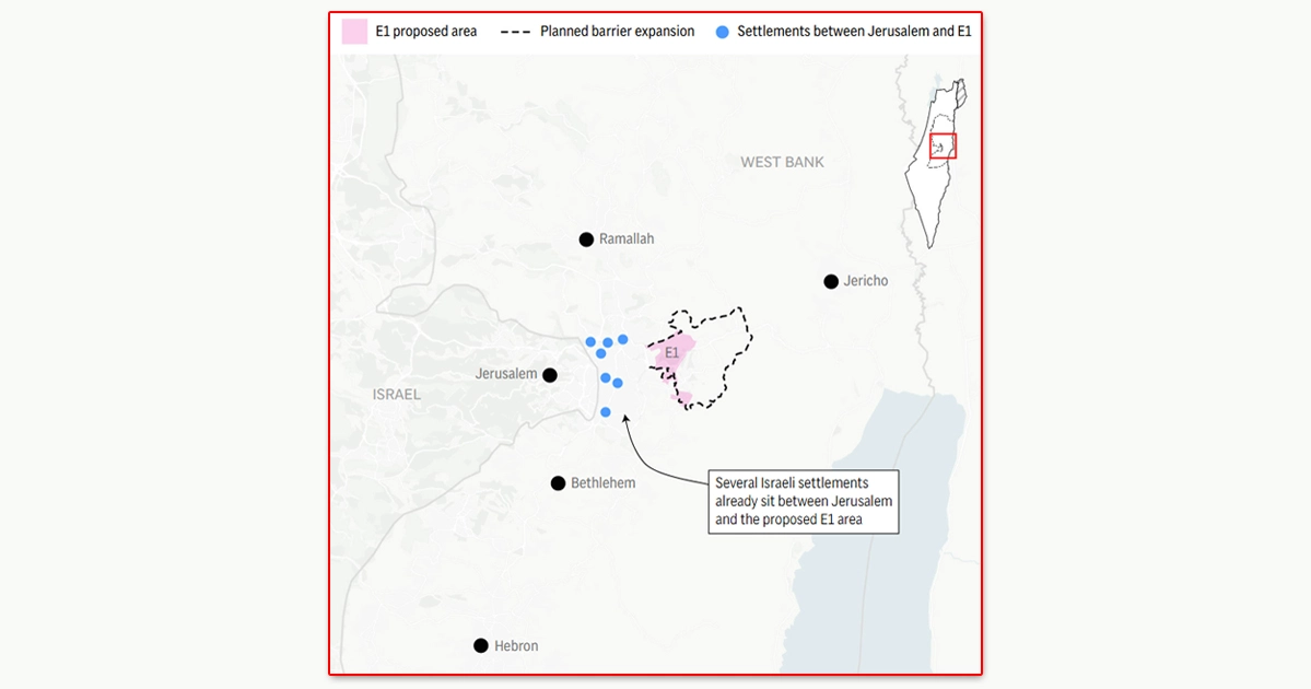 বসতি নির্মাণের পরিকল্পনা পশ্চিম তীরকে বিভক্ত করে ফেলবে, আশঙ্কা সমালোচকদের