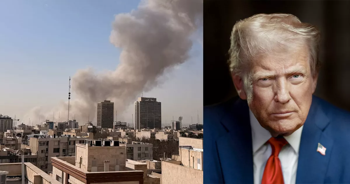 ইরানে ‘বৃহৎ সামরিক অভিযান’ শুরুর ঘোষণা ট্রাম্পের