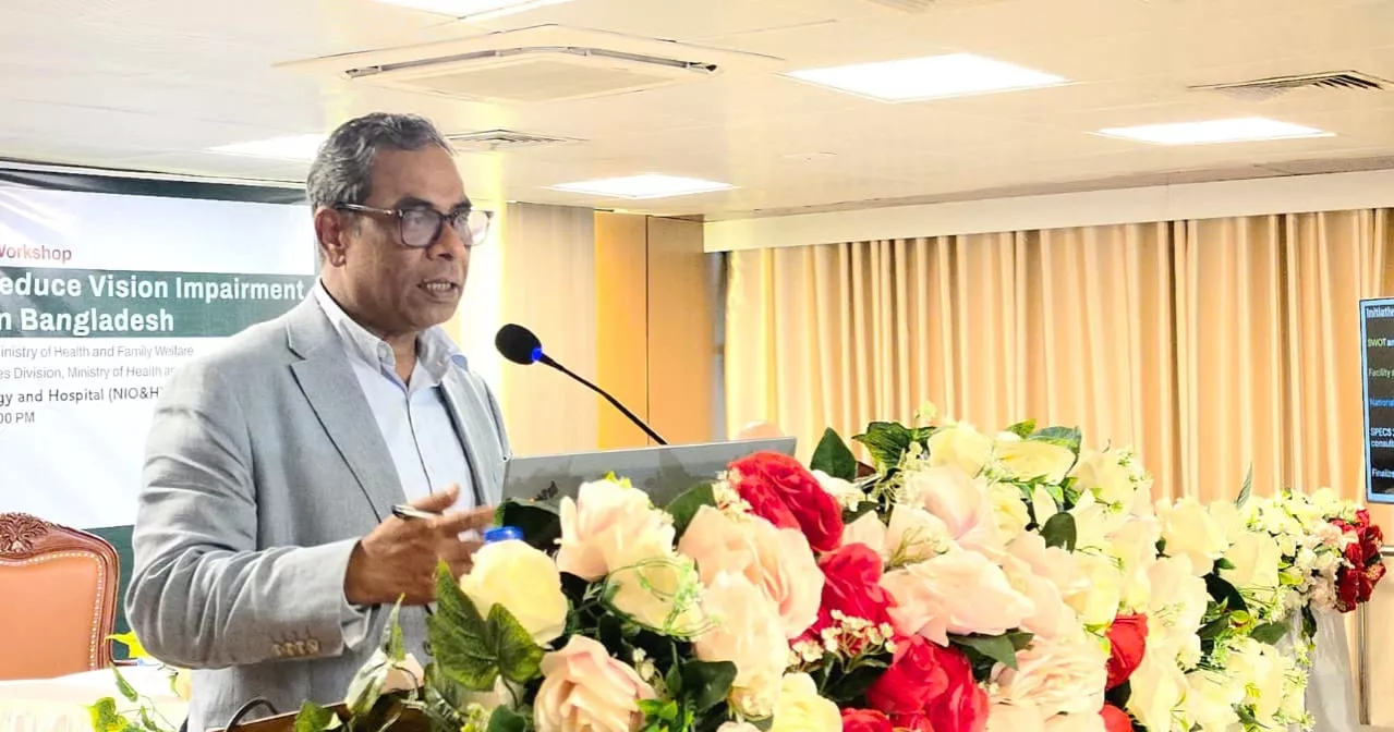 ৫ বছরে ছানিজনিত অন্ধত্ব নির্মূলের লক্ষ্য নিয়েছে সরকার: স্বাস্থ্য প্রতিমন্ত্রী