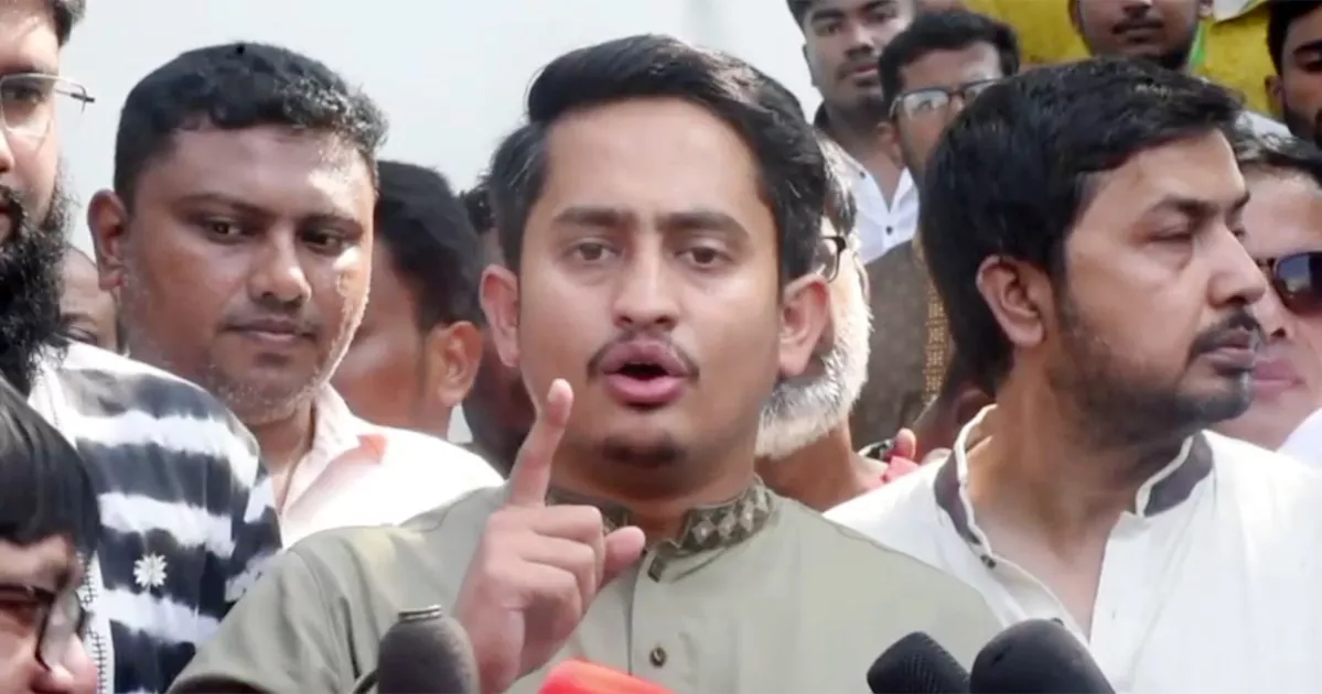 ‘কাউকে খুশি করার জন্য’ শাপলা প্রতীক দিচ্ছে না ইসি, দাবি সারজিসের