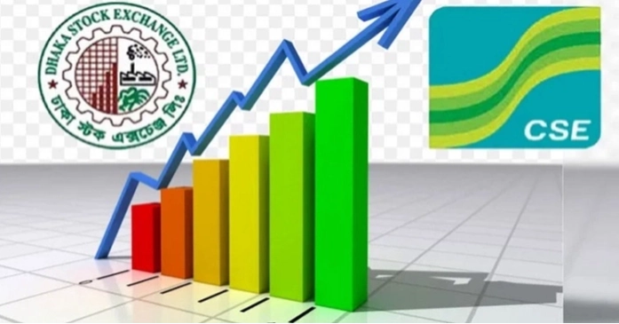 বড় উত্থানে লেনদেন চলছে ঢাকা-চট্টগ্রামের পুঁজিবাজারে