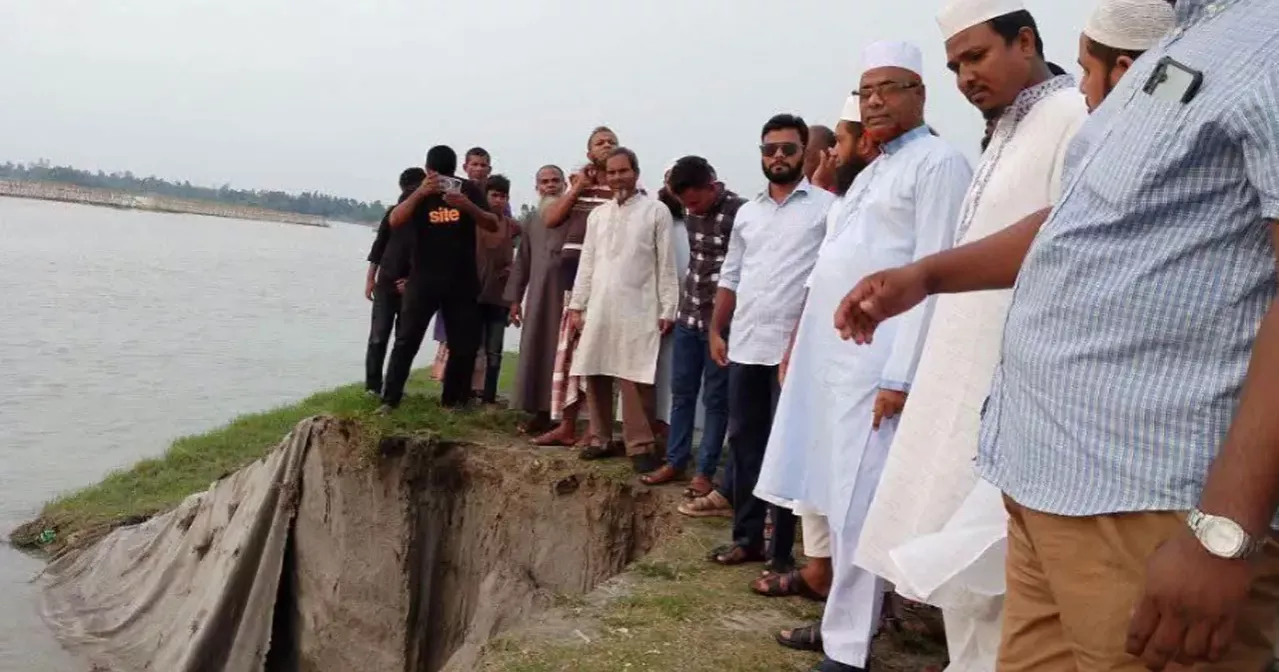 তিস্তায় পানি কমে বাড়ছে ভাঙন, পানিবন্দি অন্তত ২০ হাজার পরিবার