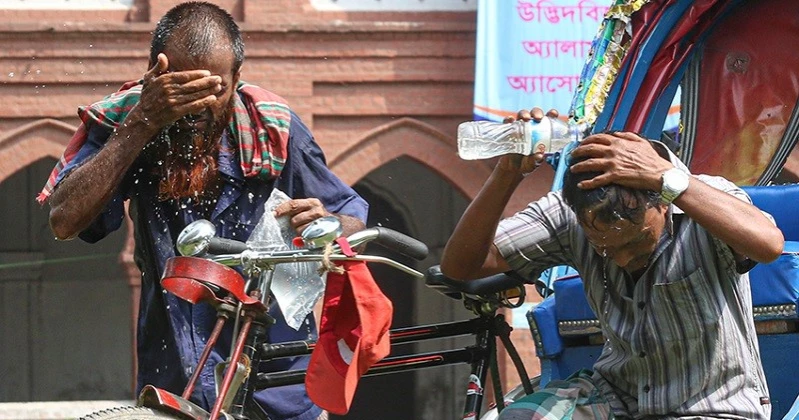 মৌসুমের সর্বোচ্চ ৪২ ডিগ্রি তাপমাত্রা চুয়াডাঙ্গায়, বিপাকে শ্রমজীবীরা