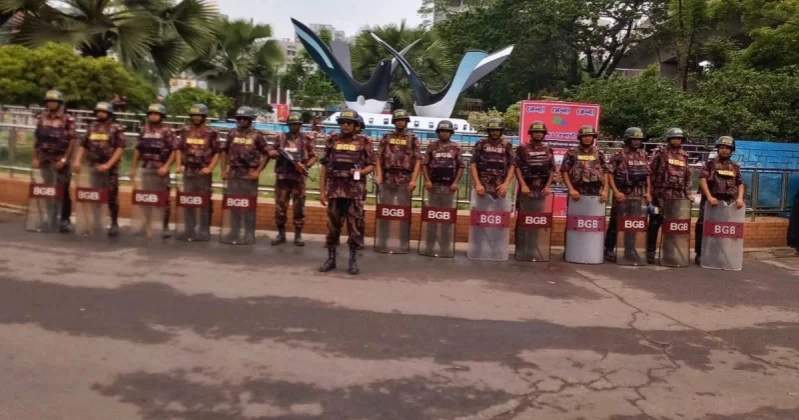 পহেলা বৈশাখ উদযাপনে রাজধানীজুড়ে ২০ প্লাটুন বিজিবি মোতায়েন