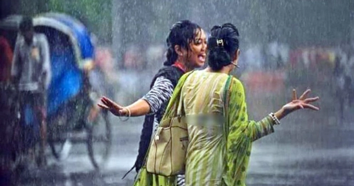 দেশজুড়ে মৌসুমি বায়ুর প্রভাবে বৃষ্টির পূর্বাভাস