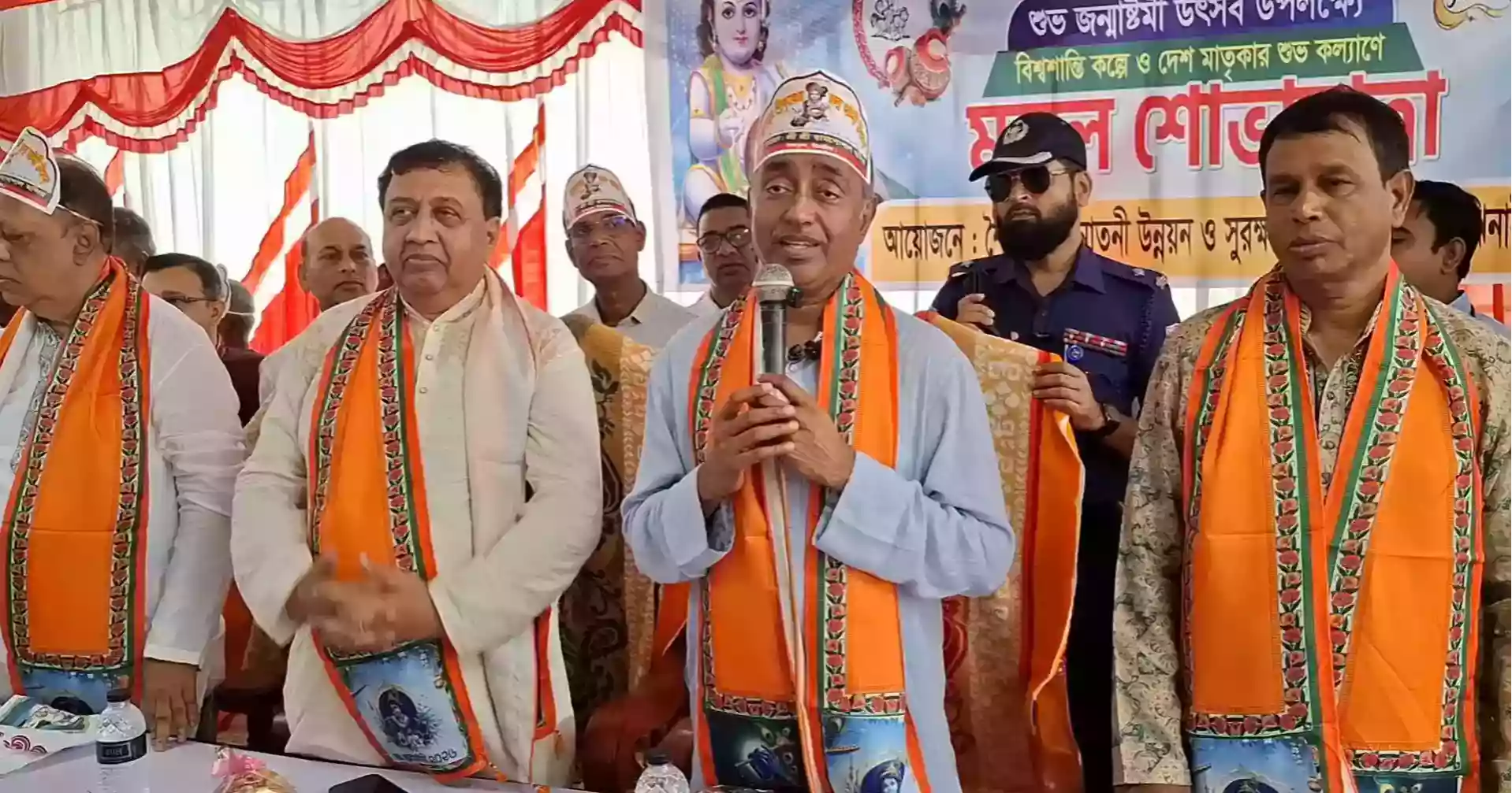 যেকোনো অপশক্তি ও অন্যায়ের বিরুদ্ধে সনাতনীদের ঐক্যবদ্ধ থাকার আহ্বান আইনমন্ত্রীর
