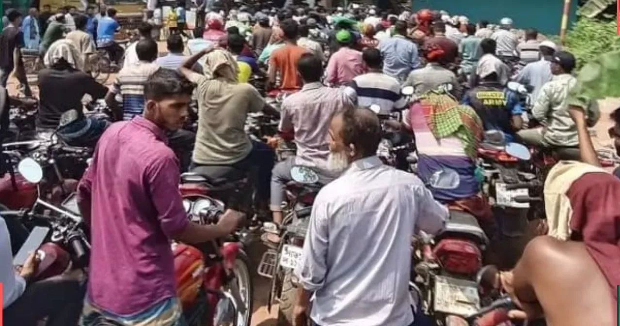 সাতক্ষীরায় জ্বালানি সংকটকে ঘিরে তীব্র বিশৃংখলা, বাড়ছে অপরাধ প্রবণতা