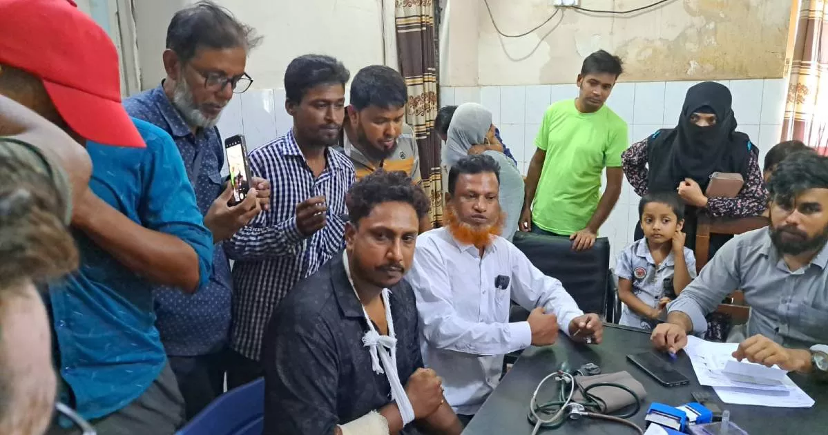 রাজবাড়ীতে ব্যবসায়ী নেতা গুলিবিদ্ধ