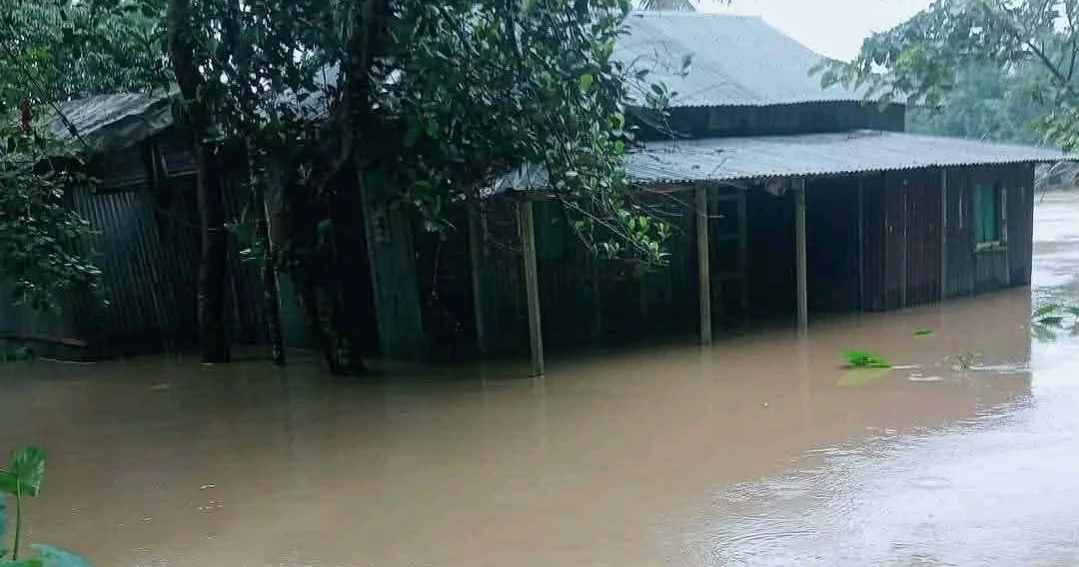 ময়মনসিংহের দুটি ইউনিয়নে পাহাড়ি ঢলে নিম্নাঞ্চল প্লাবিত