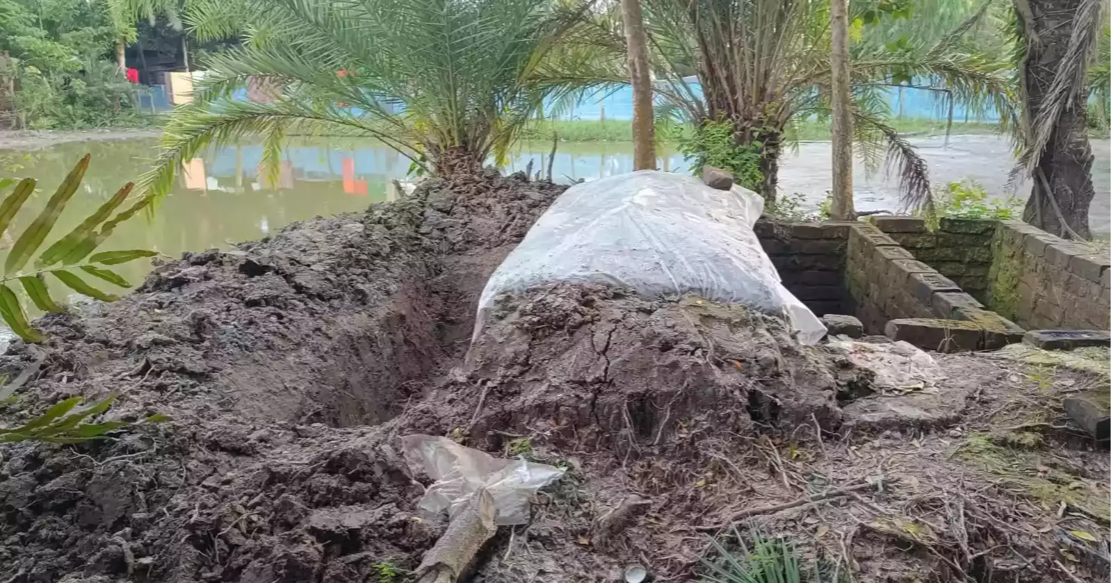 সাতক্ষীরায় গাজী নজরুলের দ্বিতীয় স্ত্রী মরিয়মের দাফন সম্পন্ন