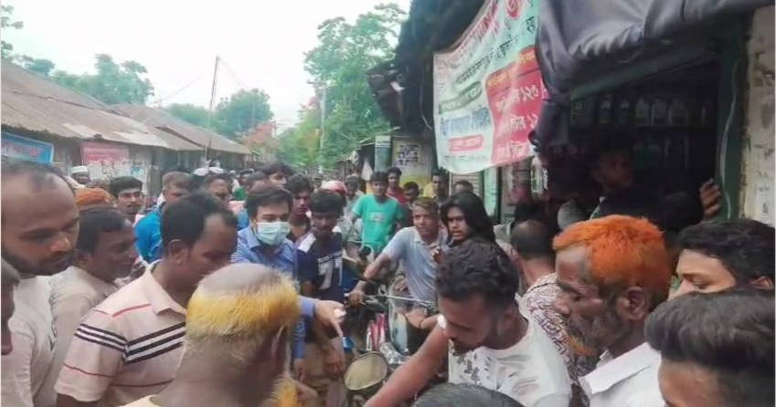 নাটোরে জ্বালানি তেল মজুদের দায়ে ব্যবসায়ীকে জরিমানা