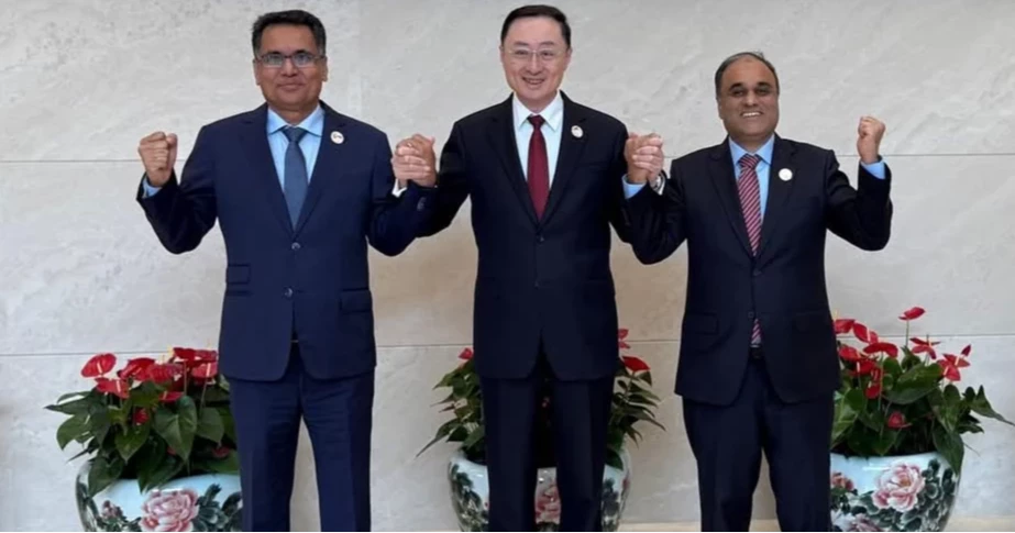 ত্রিপাক্ষিক সহযোগিতা জোরদারে বাংলাদেশ, চীন ও পাকিস্তানের অঙ্গীকার