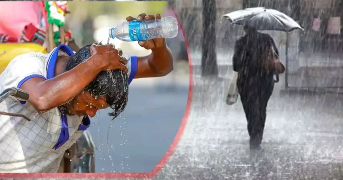 সারা দেশে তাপমাত্রা বাড়ার পাশাপাশি বৃষ্টিপাতের সম্ভাবনা