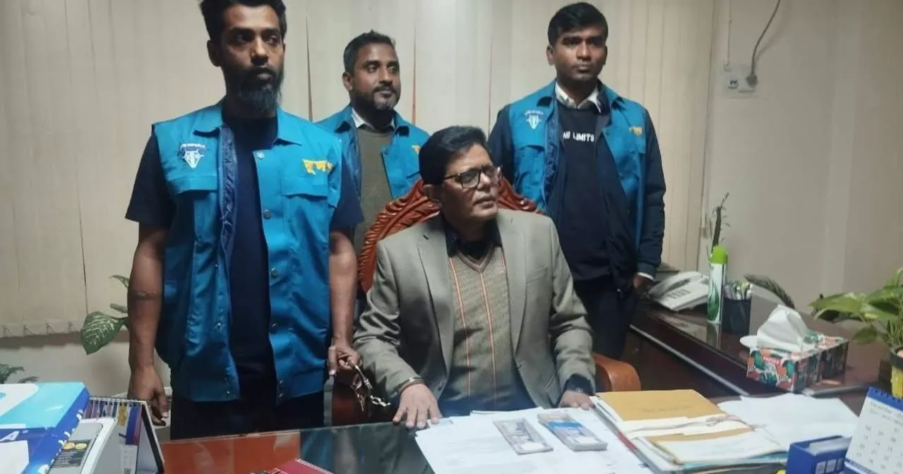 যশোরে ঘুষগ্রহণ মামলায় প্রাথমিক শিক্ষা কর্মকর্তা কারাগারে